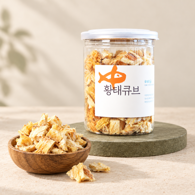 [Daegwallyeong Snow Village] Dried Pollack Cubes - Easy Broth Stock