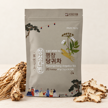 [Odaesan Foods] Pyeongchang Korean Angelica Tea, Carefully Brewed