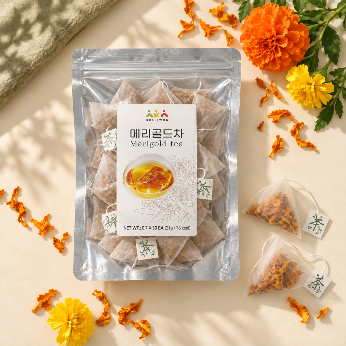 [Soljiwon] Marigold Tea 30g