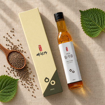 [서원당] 국산 들깨 100% 들기름 250ml