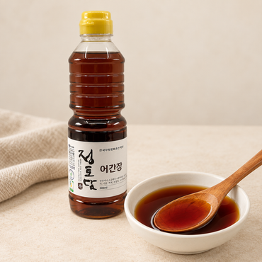 [정토담] 국내산 멸치와 간수로 만든 어간장 500ml