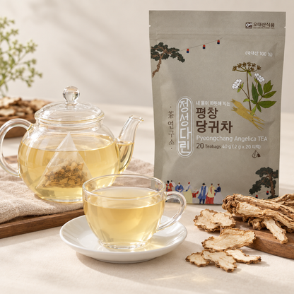 [Odaesan Foods] Pyeongchang Korean Angelica Tea, Carefully Brewed