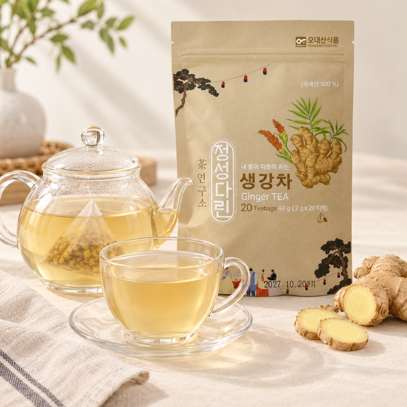 [Odaesan Foods] Carefully Brewed Ginger Tea