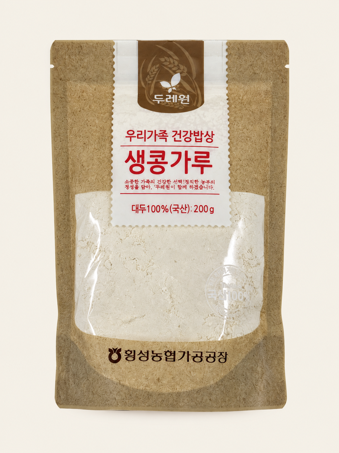 [두레원] 생콩가루 200g