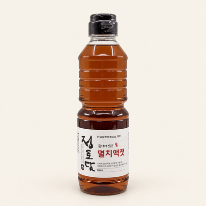 [Jeongtodam] 1.8L Anchovy fish sauce made with domestic anchovies and sun-dried salt, not boiled