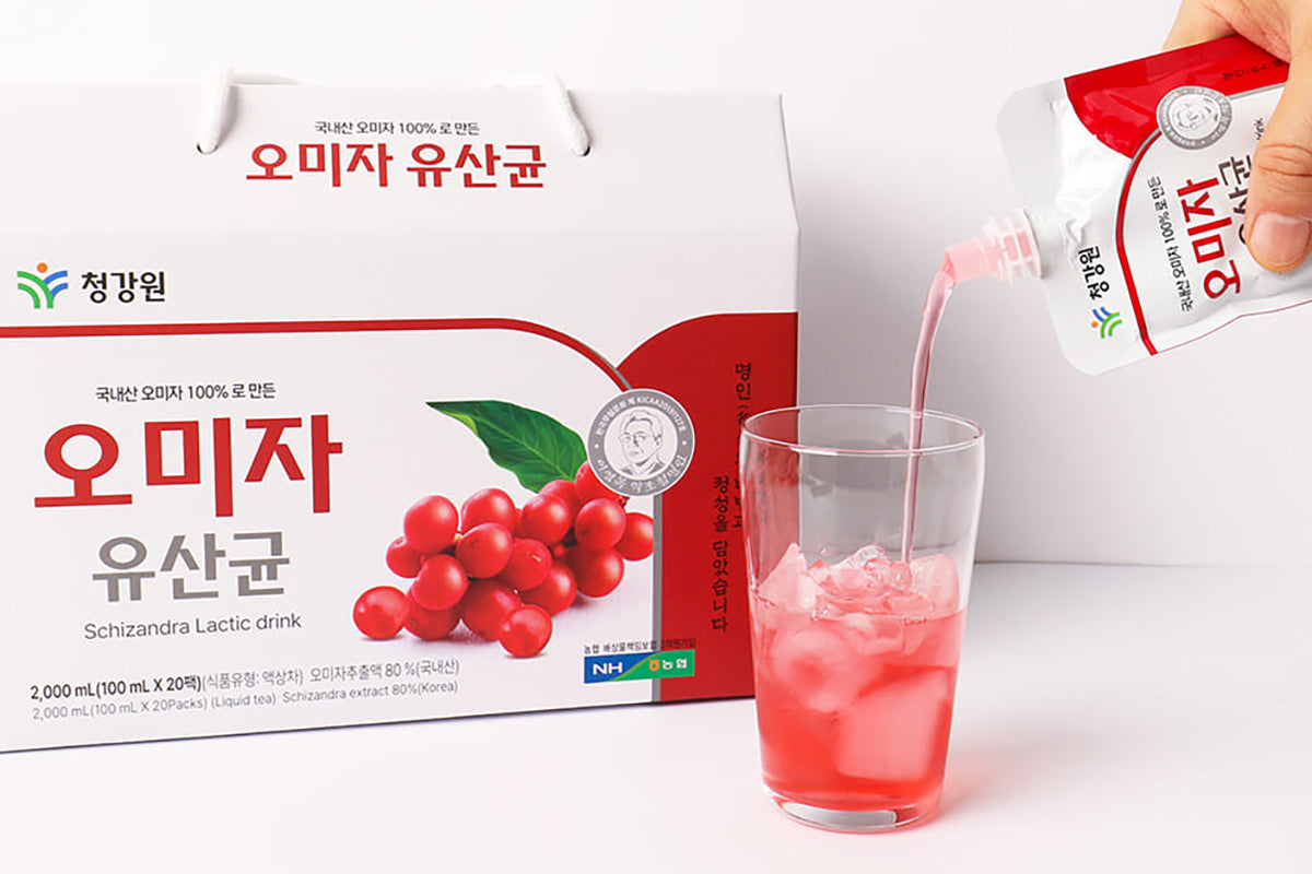 [청강원] 오미자유산균 100ml x 20팩