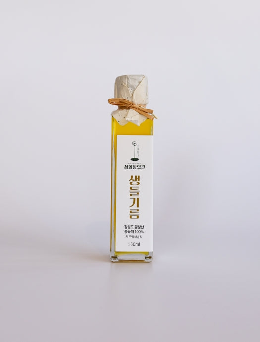 [삼화방앗간] 강원도 생들기름 150ml/200ml 국내산 100%통들깨 저온압착