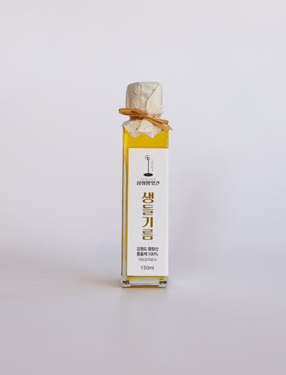 [삼화방앗간] 강원도 생들기름 150ml/200ml 국내산 100%통들깨 저온압착