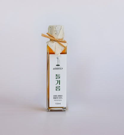 [삼화방앗간] 강원도 들기름 150ml/200ml 국내산100% 통들깨 저온압착