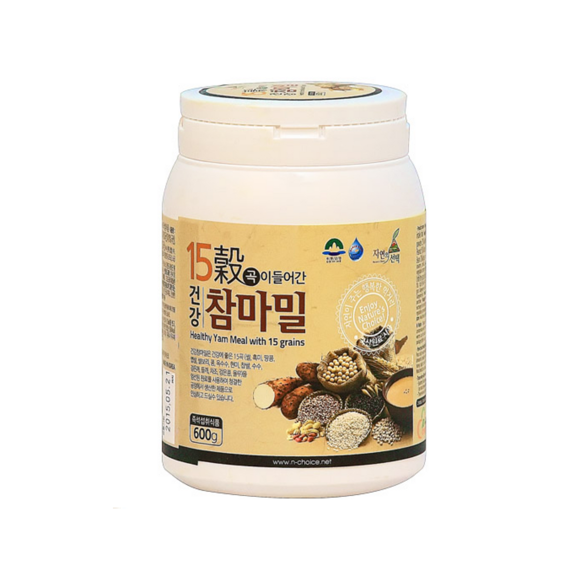 [엔초이스] 15곡 건강 참마밀 - 마 함유, 식이섬유 풍부