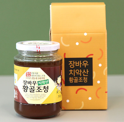 [장바우치악산황골엿] 장바우치악산황골 조청 500g