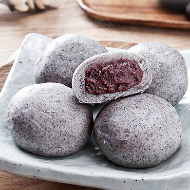[밀원] 안흥 흑미찐빵 500g