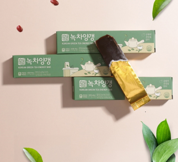 [산내마을] 녹차양갱 40g