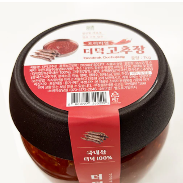 [푸른디딤] 프리미엄 더덕고추장 1kg