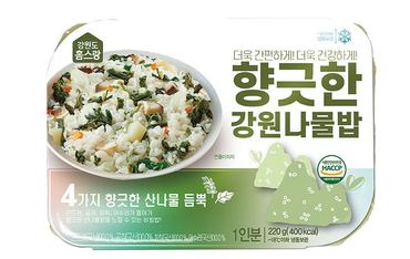 [강원도 홈스랑] 향긋한 강원 나물밥 220g