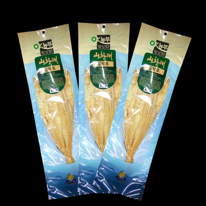 [OK Farmer Hoengseong Malg] Dried Pollock Head - For broth, naturally dried