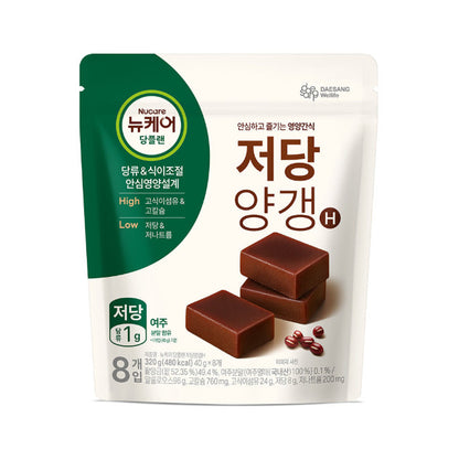 [대상웰라이프] 뉴케어 당플랜 저당 양갱 (40g x 8개입)