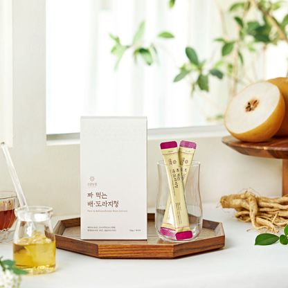 [산골농장] 짜 먹는 배 도라지청 150g