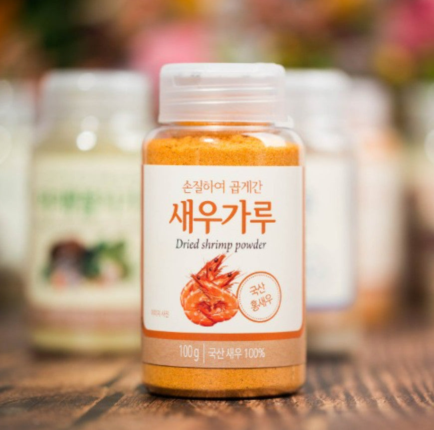 [석하] 손질하여 곱게 간 천연가루 새우가루 (100g)