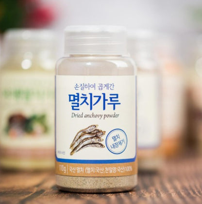 [석하] 손질하여 곱게 간 천연가루 멸치가루 (100g)
