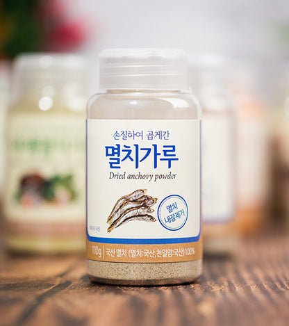 [석하] 손질하여 곱게 간 천연가루 멸치가루 (100g)