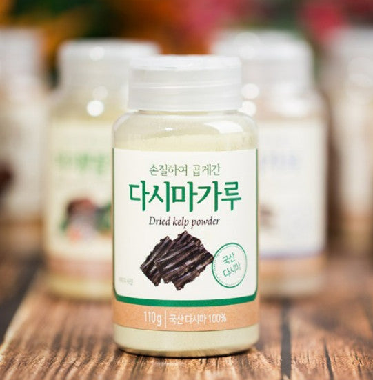 [석하] 손질하여 곱게 간 천연가루 다시마가루 (100g)