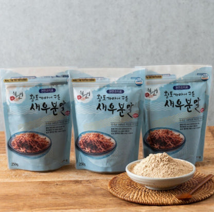 [동해식품] 황토가마에 구운 새우 분말 250g