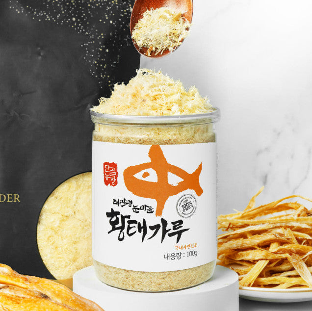 [대관령 눈마을] 황태가루 100g - 국물용, 이유식용