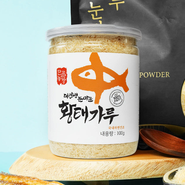 [대관령 눈마을] 황태가루 100g - 국물용, 이유식용