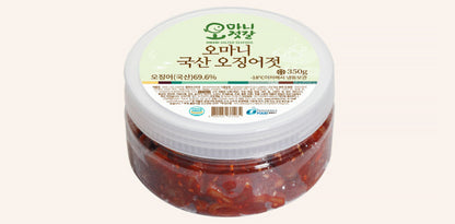 [동화푸드] 오마니 오징어젓 350g 속초 명장 대표 젓갈