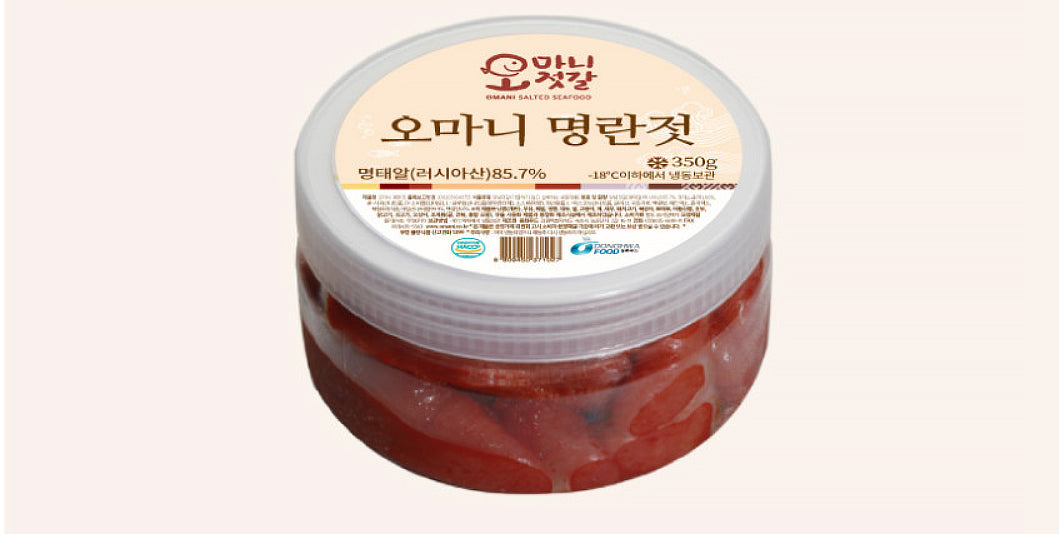 [동화푸드] 오마니 명란젓 350g 속초 명장 대표 젓갈