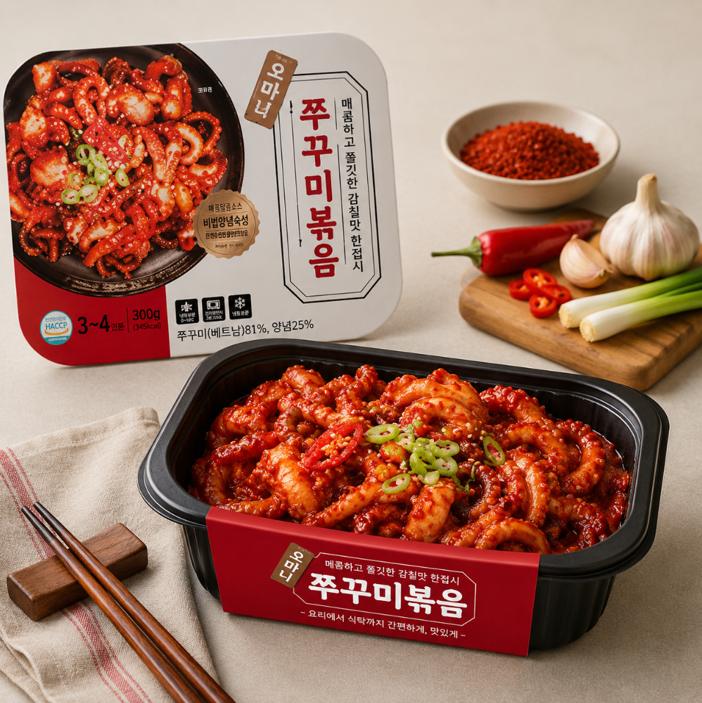 [동화푸드] 오마니 쭈꾸미볶음 300g
