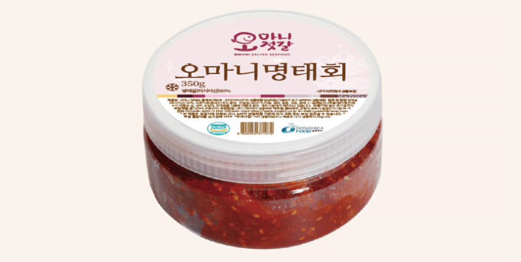 [동화푸드] 오마니 명태회 350g 속초 명장 대표 젓갈