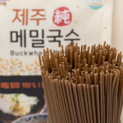 [효자원] 제주산 메밀 100% 순메밀 국수 - 무첨가, 글루텐 프리