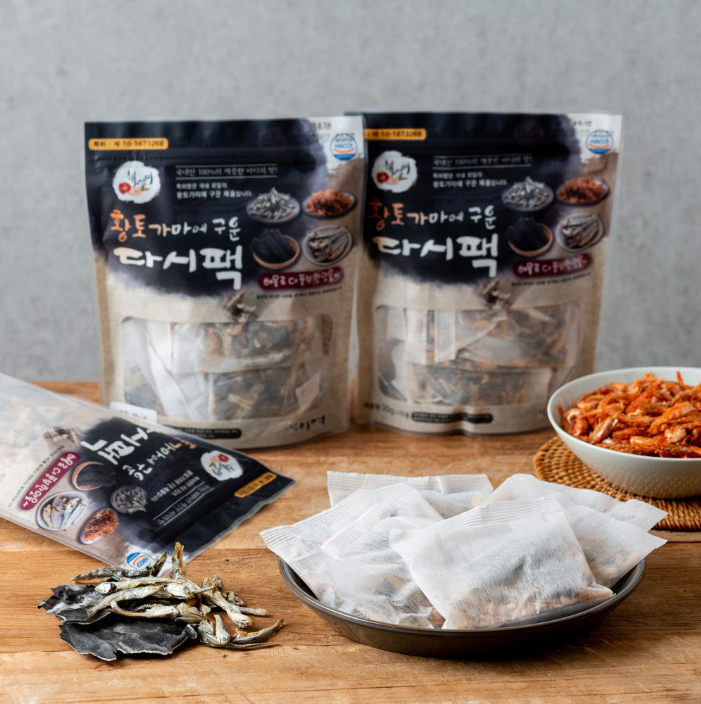 [동해식품] 황토가마에 구운 다시팩 20g x 10봉 200g