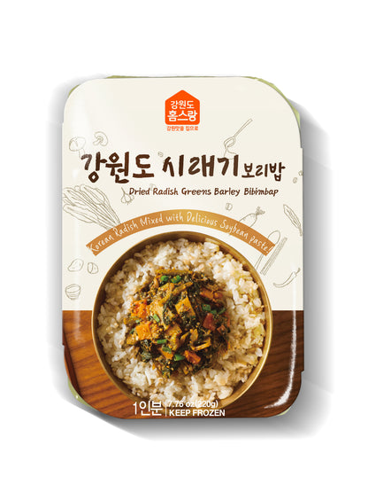 [강원도 홈스랑] 강원도 시래기 보리밥 220g
