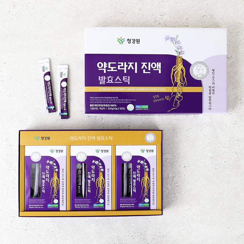 [청강원] 약도라지 진액 발효스틱 300g(10g x 30포)
