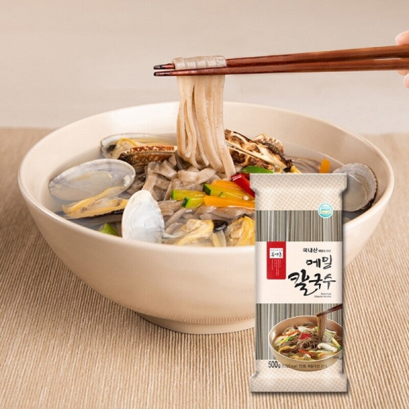 [Buckwheat Flower Blooming Village Bongpyeongchon] Buckwheat Noodle Soup 500g