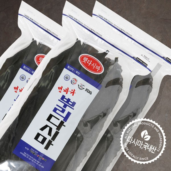 [황금물산] 국산 뿌리 다시마 250g