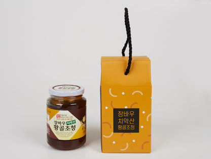 [장바우치악산황골엿] 장바우치악산황골 조청 500g