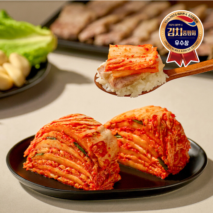 [솜씨가] 신토불이 포기 배추 김치 1kg