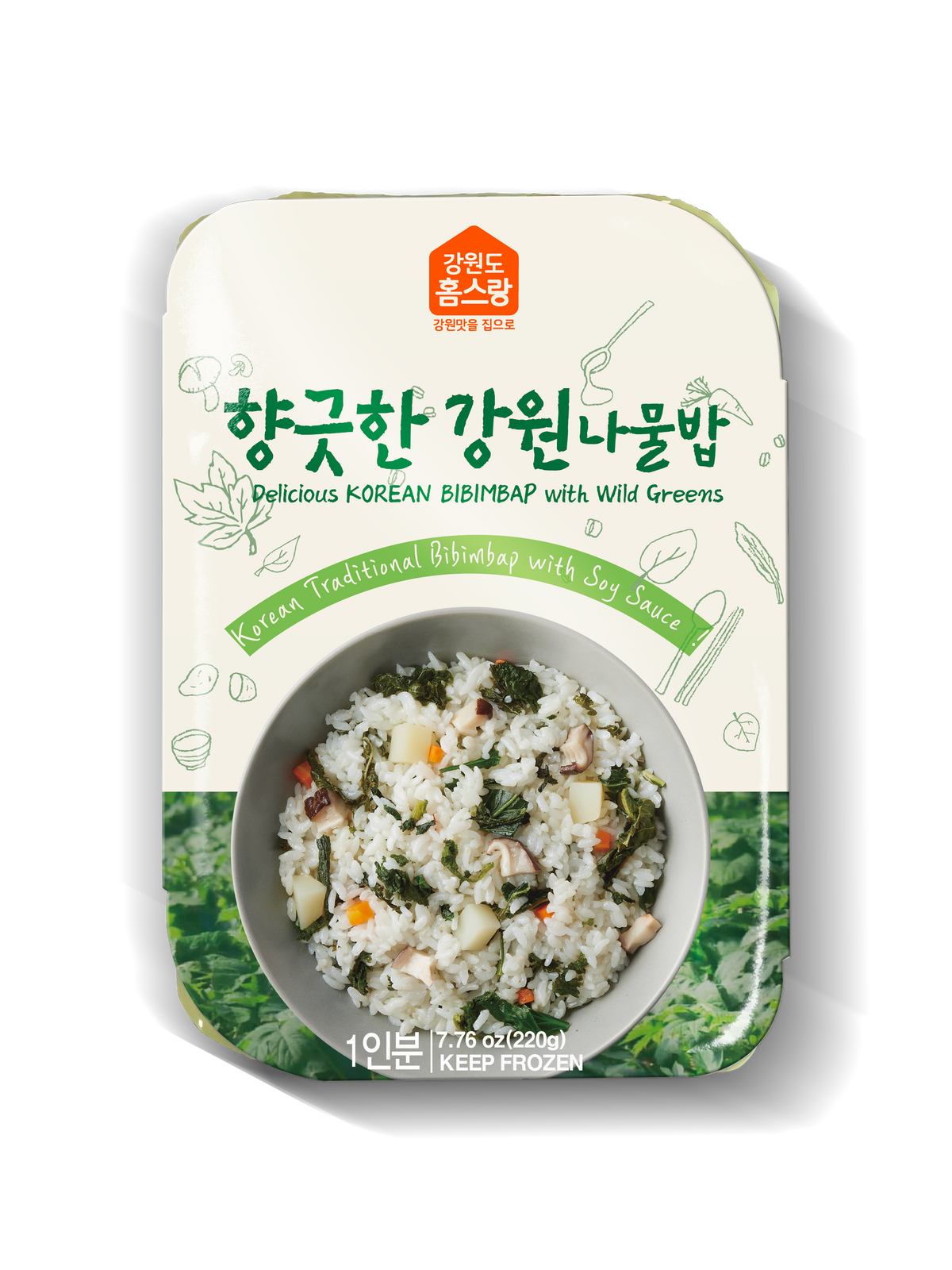 [강원도 홈스랑] 향긋한 강원 나물밥 220g