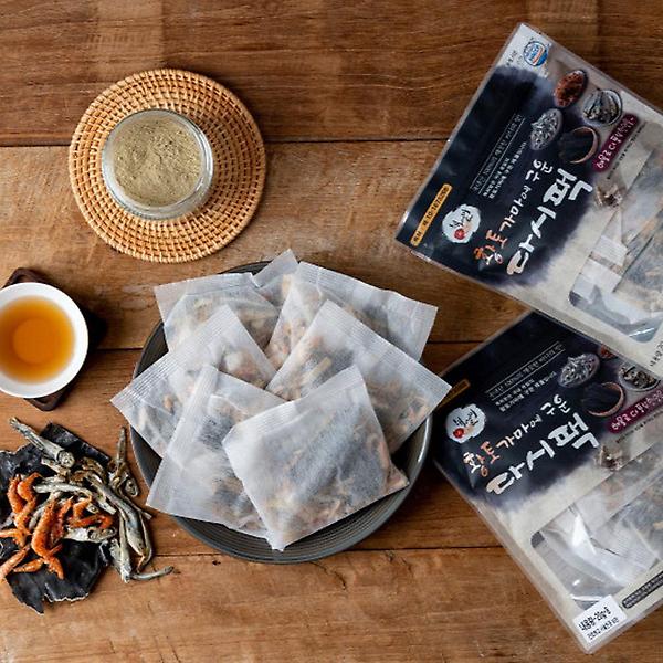 [동해식품] 황토가마에 구운 다시팩 20g x 10봉 200g