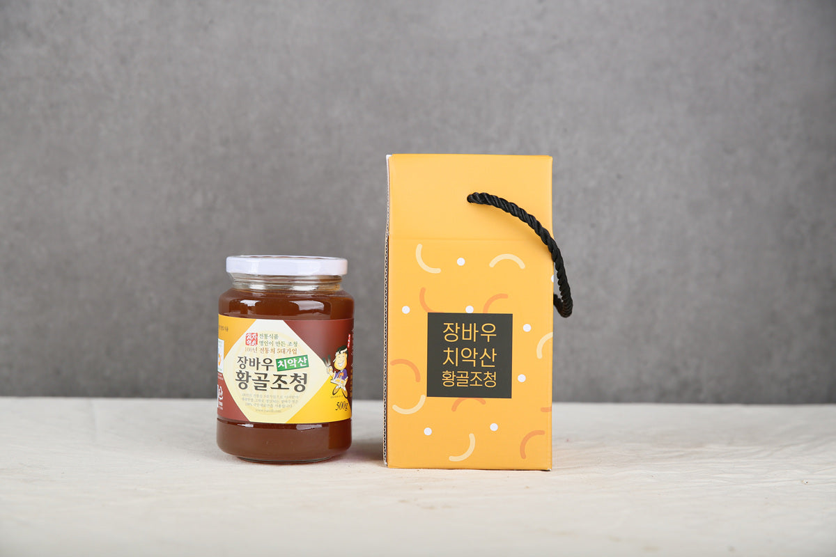[장바우치악산황골엿] 장바우치악산황골 조청 500g