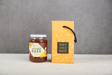 [장바우치악산황골엿] 장바우치악산황골 조청 500g