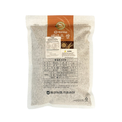 [횡성농협가공공장] 국내산 100% 검정쌀 흑미 1kg