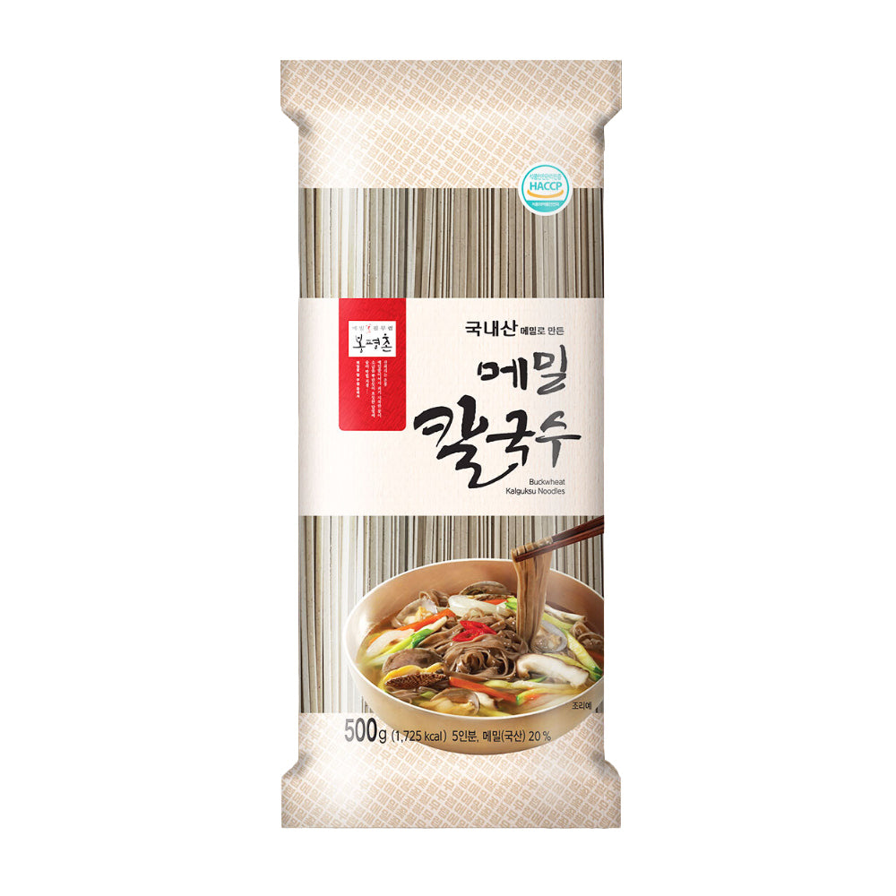 [Buckwheat Flower Blooming Village Bongpyeongchon] Buckwheat Noodle Soup 500g