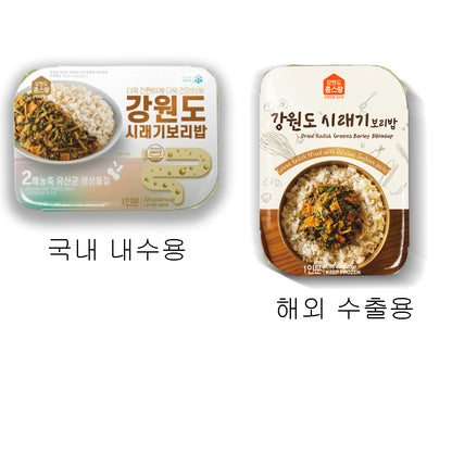 [강원도 홈스랑] 강원도 시래기 보리밥 220g
