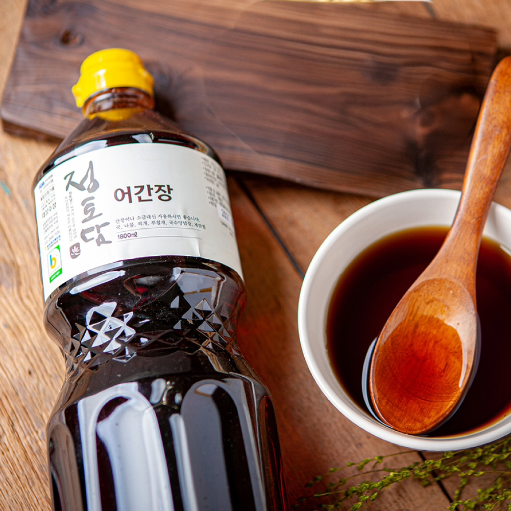 [정토담] 국내산 멸치와 간수로 만든 어간장 1.8L