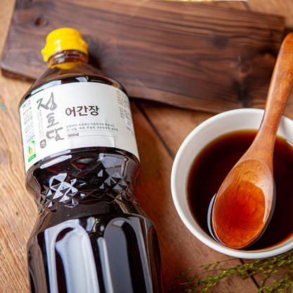 [정토담] 국내산 멸치와 간수로 만든 어간장 1.8L